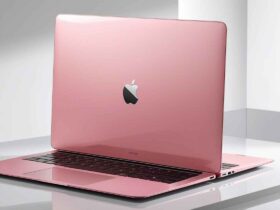 Pink Laptop Computer