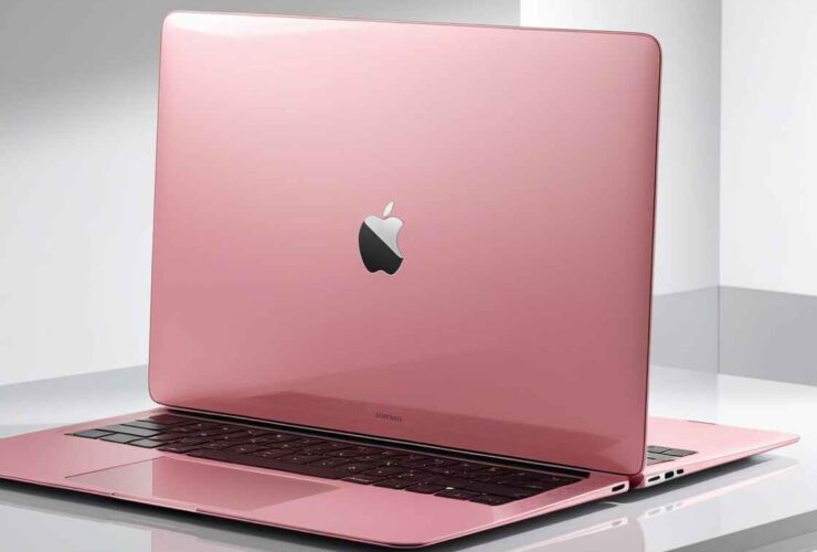 Pink Laptop Computer