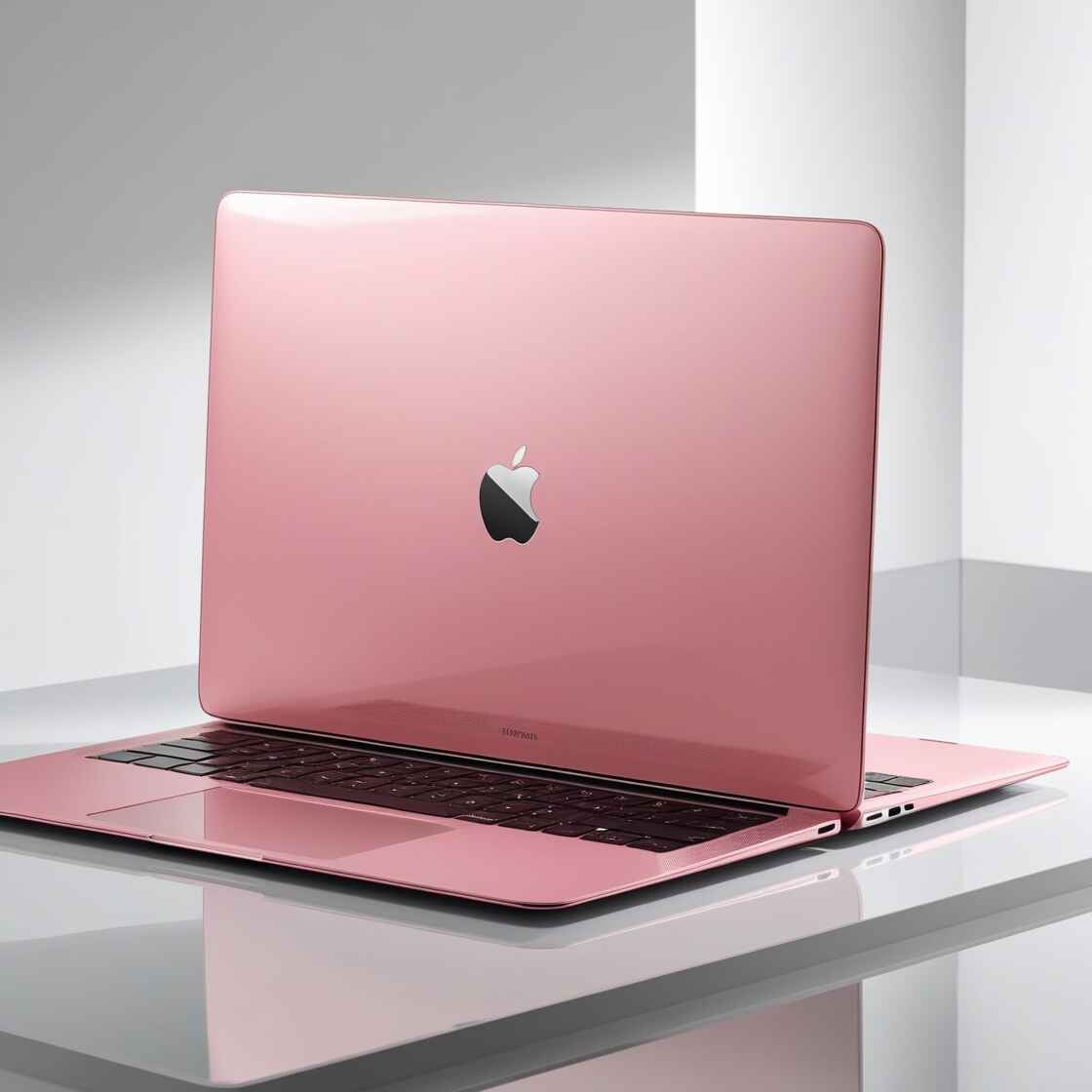 Pink Laptop Computer