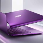 Purple Laptop Computer